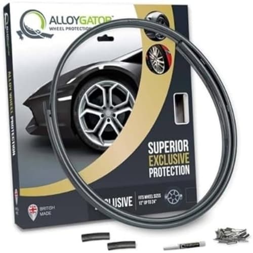 Selected black rim protector